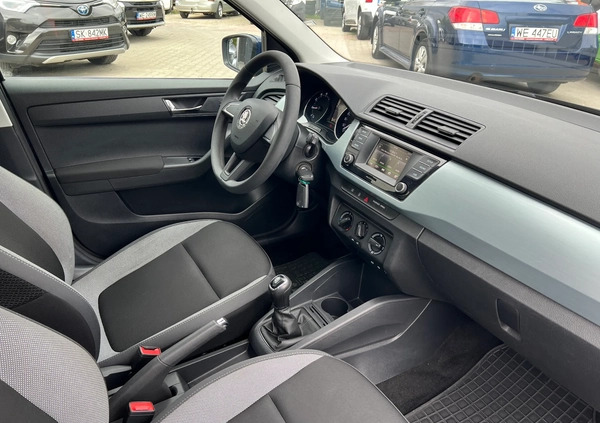 Skoda Fabia cena 36900 przebieg: 126710, rok produkcji 2018 z Obrzycko małe 254